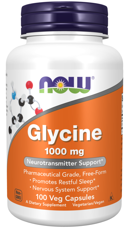 Now Glycine 1000毫克素食膠囊 100粒