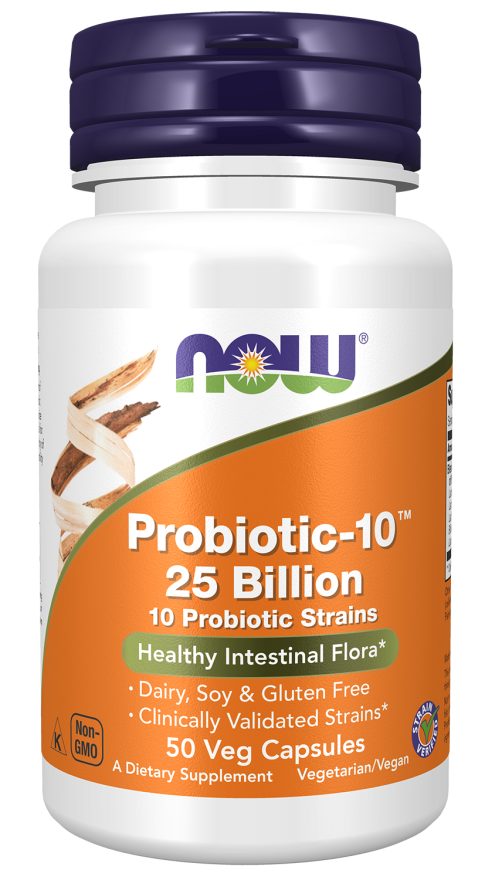 Now Probiotic-10 250億素食膠囊 50粒裝