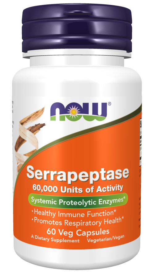 現推出 Serrapeptase 素食膠囊 60 片
