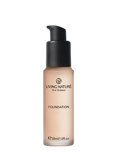 Living Nature Foundation- Pure Ivory 30ml