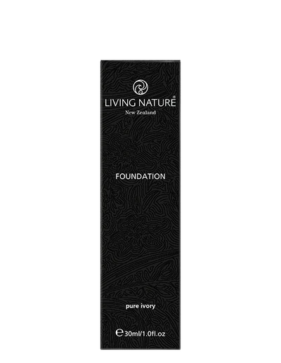 Living Nature Foundation- Pure Ivory 30ml