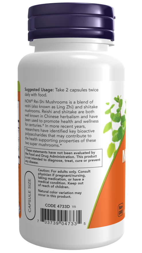 Now Rei-Shi 靈芝 270 毫克素食膠囊 100 粒