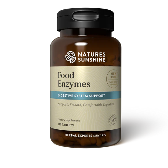 Natures Sunshine Food Enzymes Caps (120)