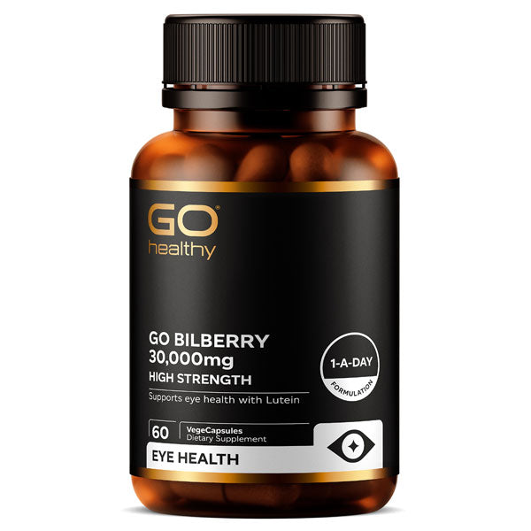 Go Healthy Go 藍莓 30,000毫克 60粒素食膠囊
