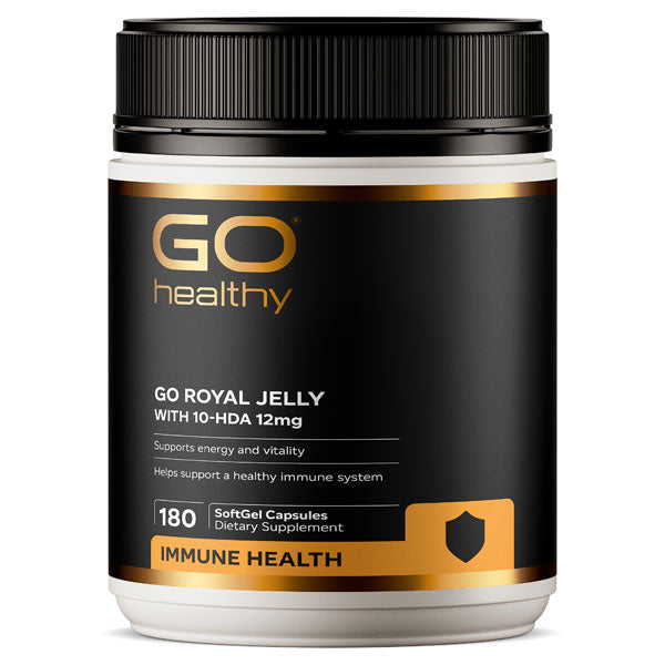 Go Healthy Go 蜂王乳 1000mg 10-HDA 12粒 180