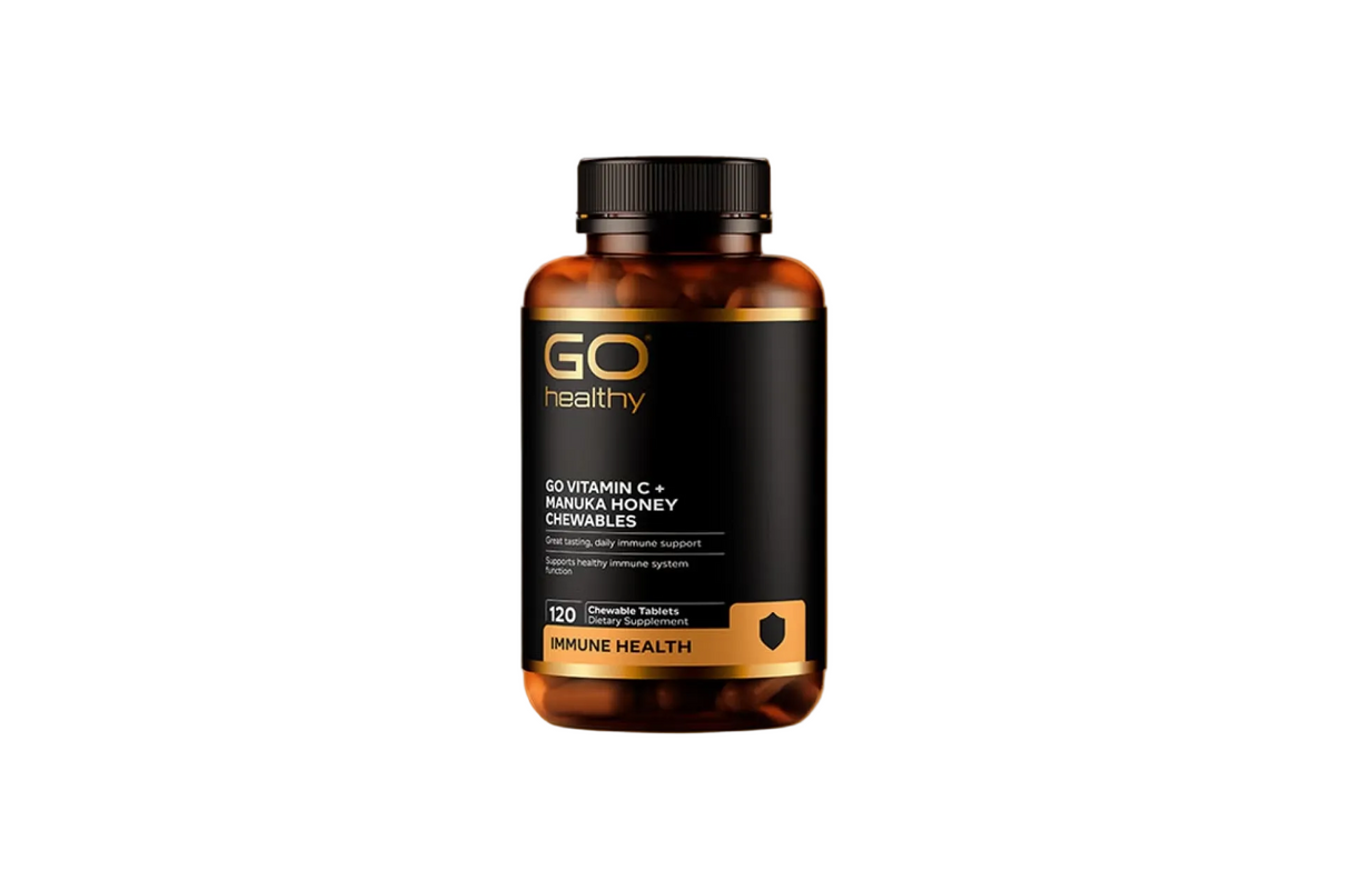 Go Healthy Vitamin C + Manuka Honey Chewables
