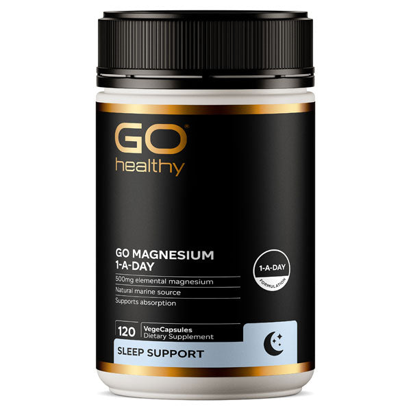 Go Magnesium 每日1粒500毫克素食膠囊