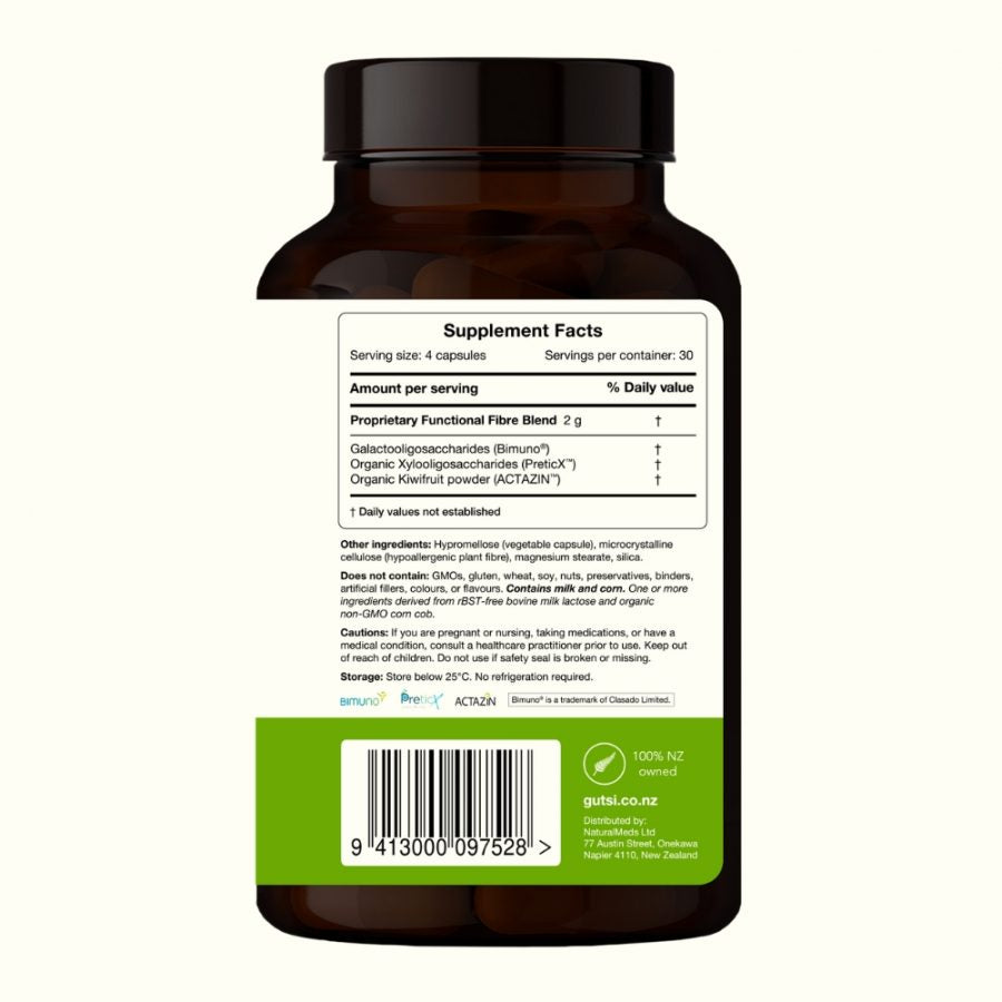 Gutsi 腸道食品蔬菜膠囊 120 粒