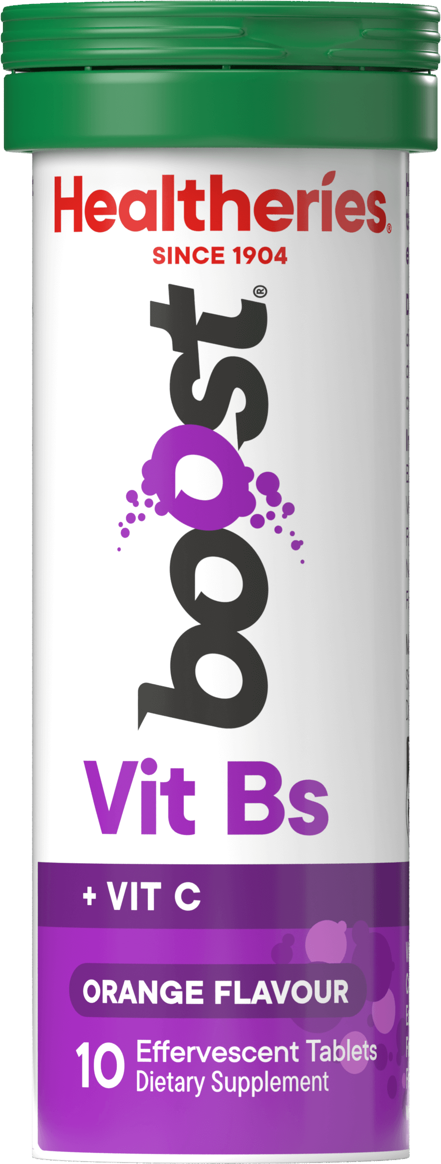 Healtheries Boost Effervescent Vit Bs Orange