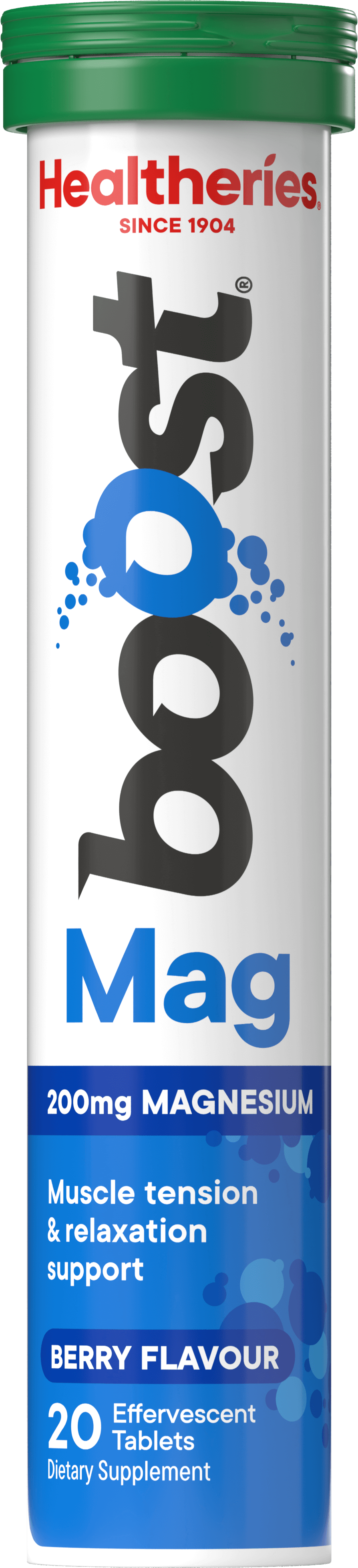 Healtheries Boost 泡騰鎂莓果