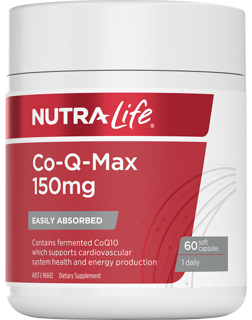Nutralife 輔酶Q10 Max 150毫克心臟健康配方膠囊 60粒