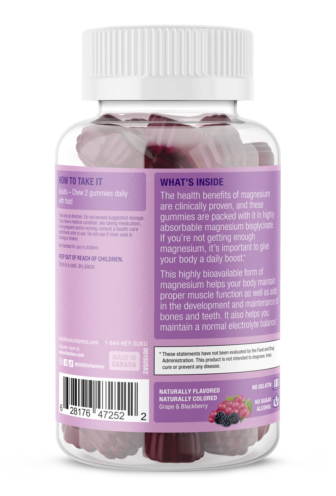 Suku 維生素超級鎂軟糖 50 粒