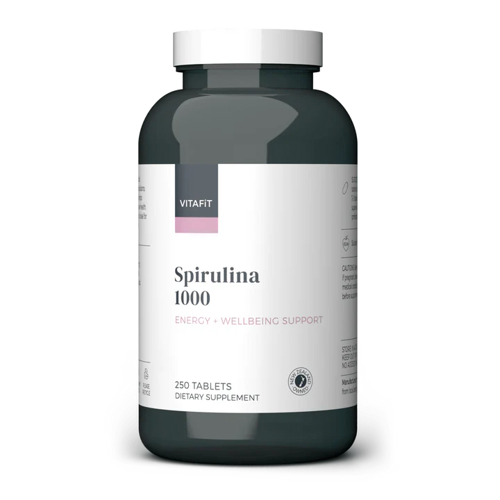 Vitafit Organic Spirulina 1000mg Tablets