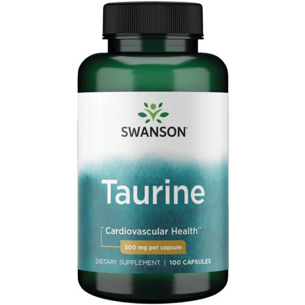 Swanson 牛磺酸 500 毫克膠囊 100 粒