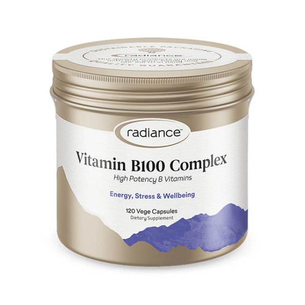 Radiance 維生素 B100 複合物素食膠囊
