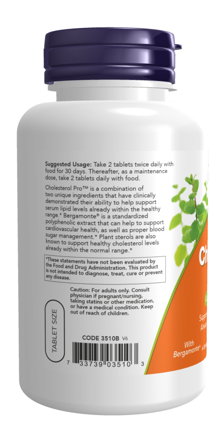 Now Cholesterol Pro™ 片劑 120 片