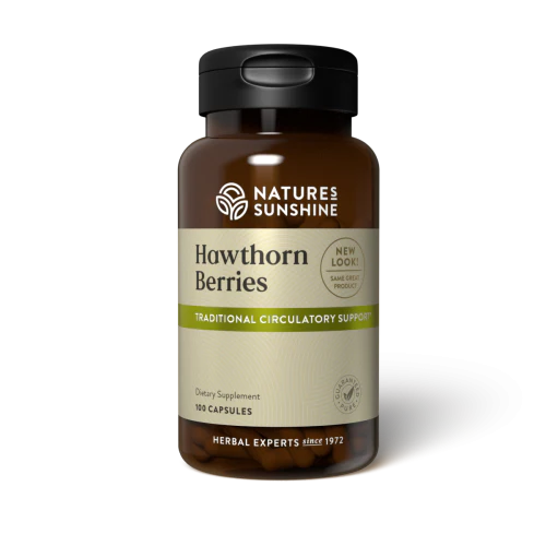 Natures Sunshine Hawthorne Berries Capsules (100)