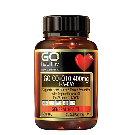 Go Healthy Go Co-Q10 400mg Caps