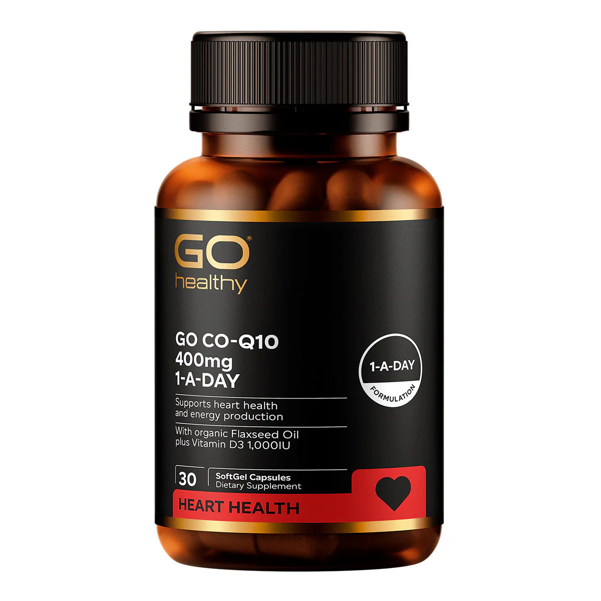 Go Healthy Co-Q10 400mg + 1-A-Day