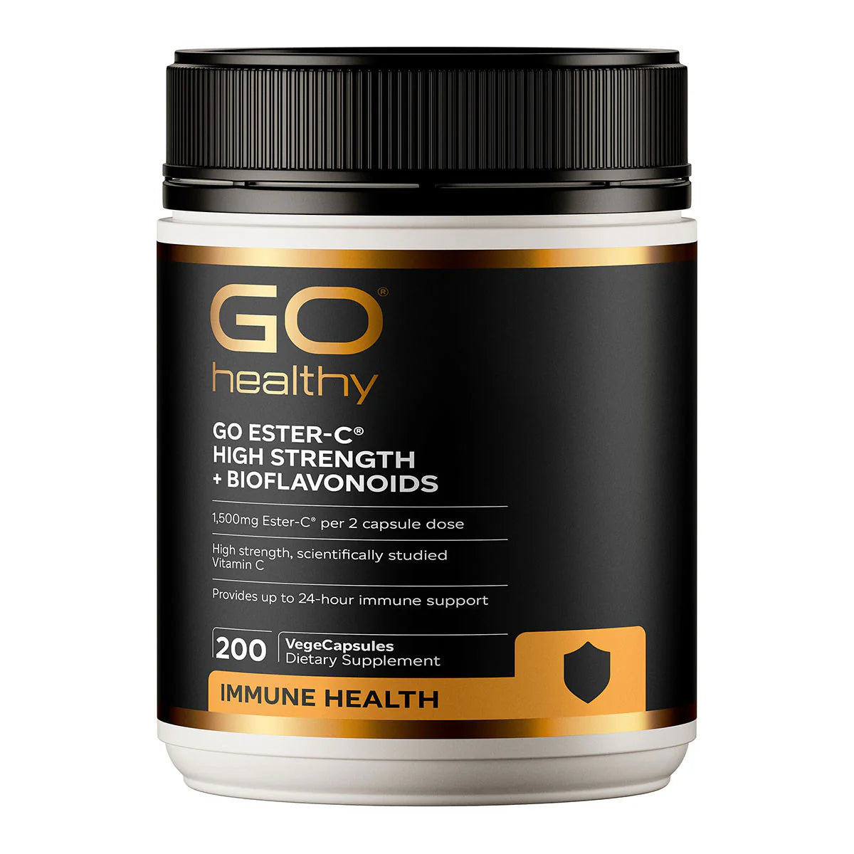 Go Healthy Ester-C High Strength + Bioflavonoids