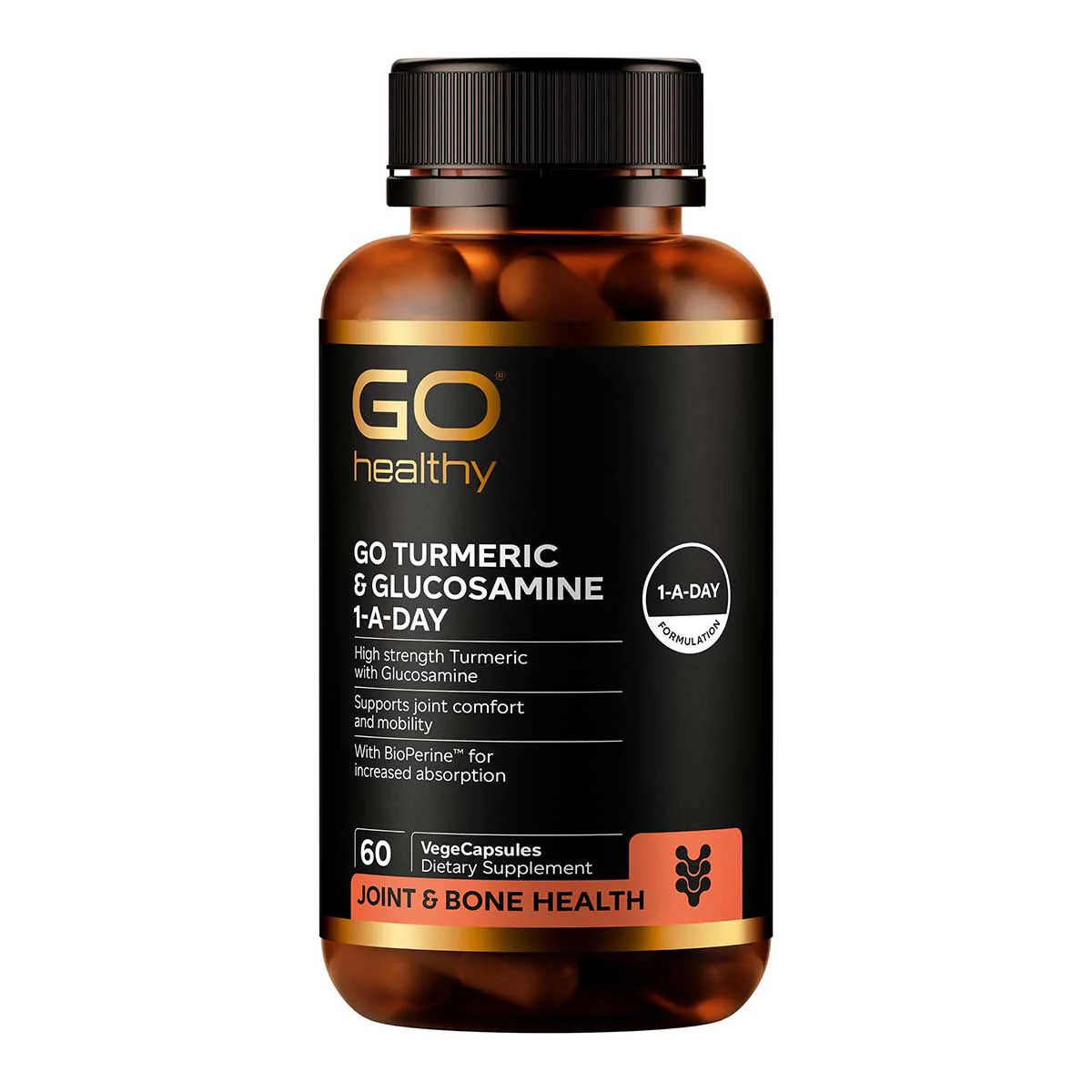Go Healthy Turmeric & Glucosamine 1-A-Day