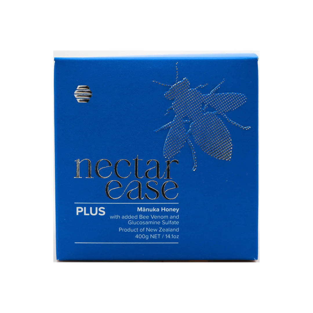 Nectar Ease Plus 麥盧卡蜂蜜蜂毒和葡萄糖胺 400克
