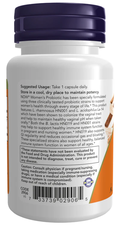 Now 女性益生菌 200 億素食膠囊 50粒