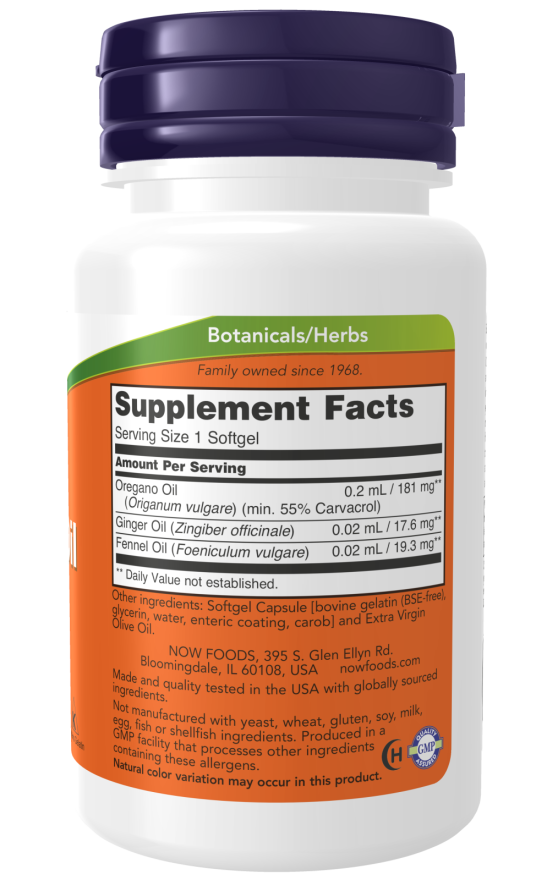 Now 牛至油軟膠囊 90粒