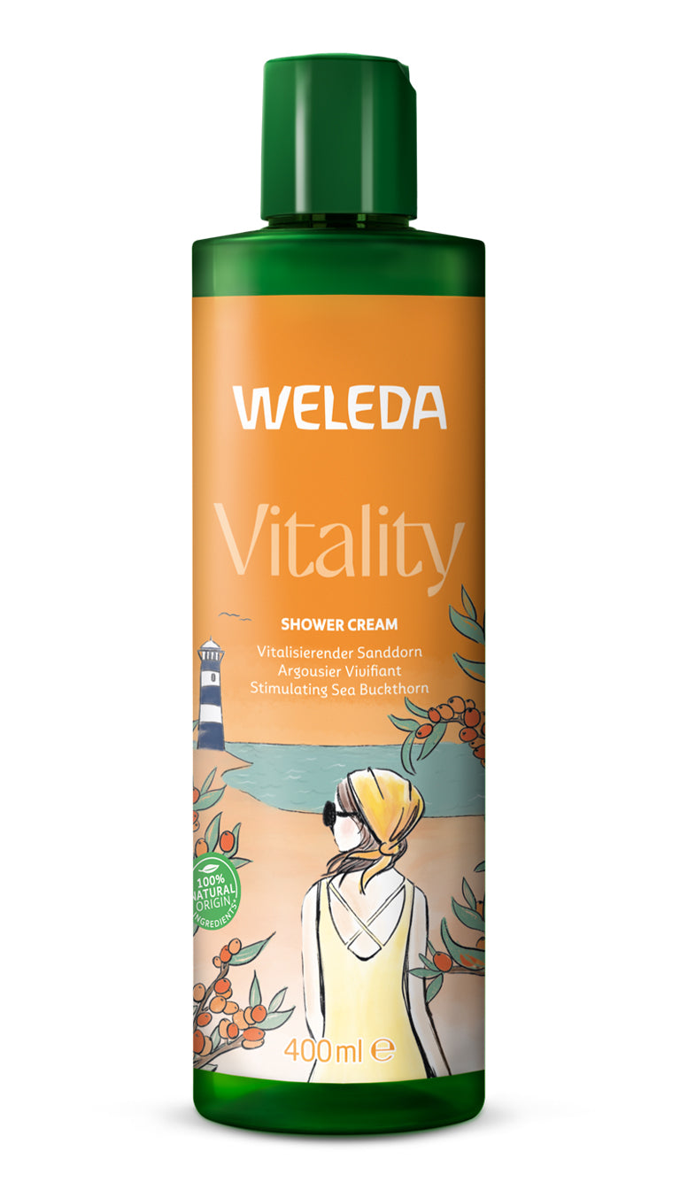 Weleda Vitality Shower Cream - Sea Buckthorn