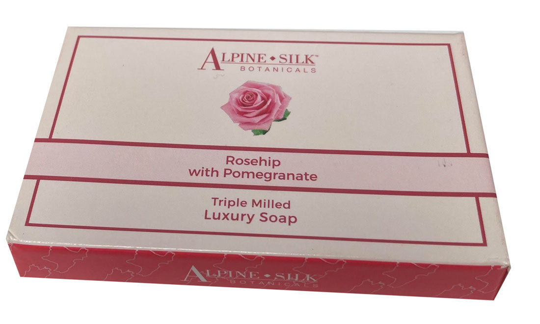 Alpine Silk Rosehip with Pomegranate Soap 40g
