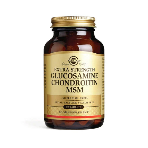 Solgar 強效葡萄糖胺軟骨素 MSM(不含貝類)片 60 片