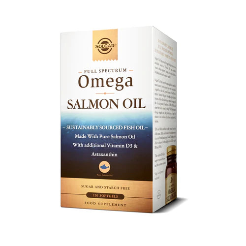 Solgar Omega 鮭魚油軟膠囊 120粒