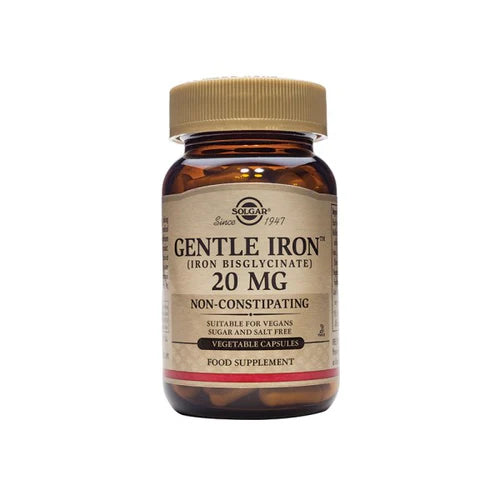 Solgar Gentle Iron 20mg 30 capsules
