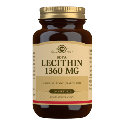 Solgar卵磷脂軟膠囊 1360毫克 100粒