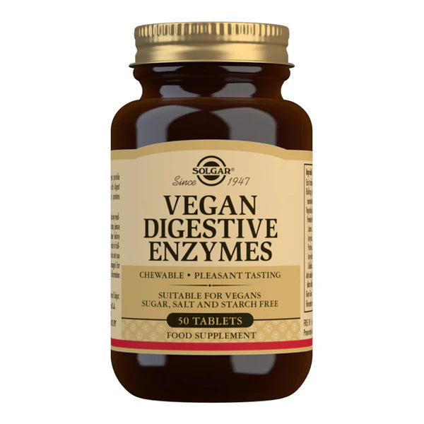 Solgar Vegan Digestive Enzymes 50 Tablets