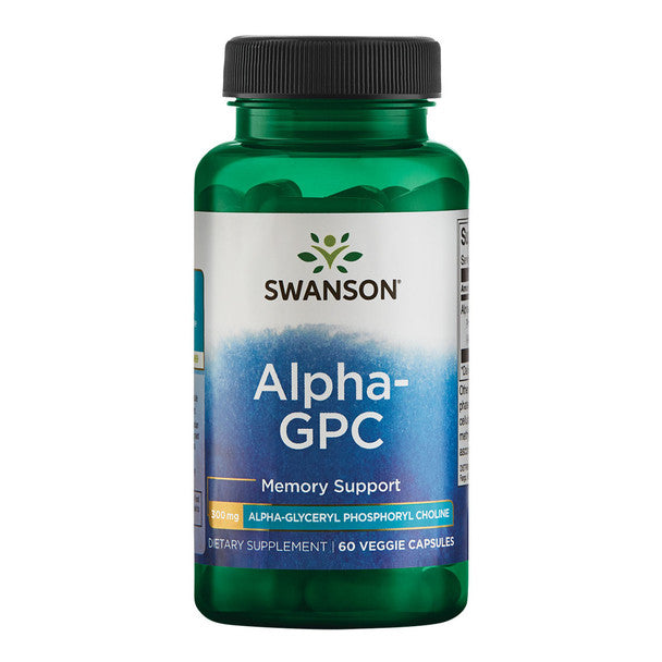 Swanson Alpha GPC 300毫克膠囊 60粒