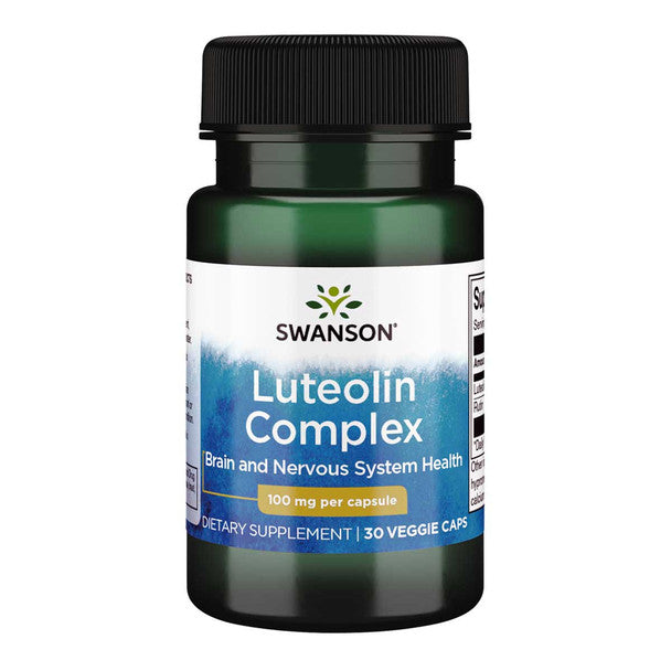 Swanson Luteolin Complex Vegecaps 100mg 30