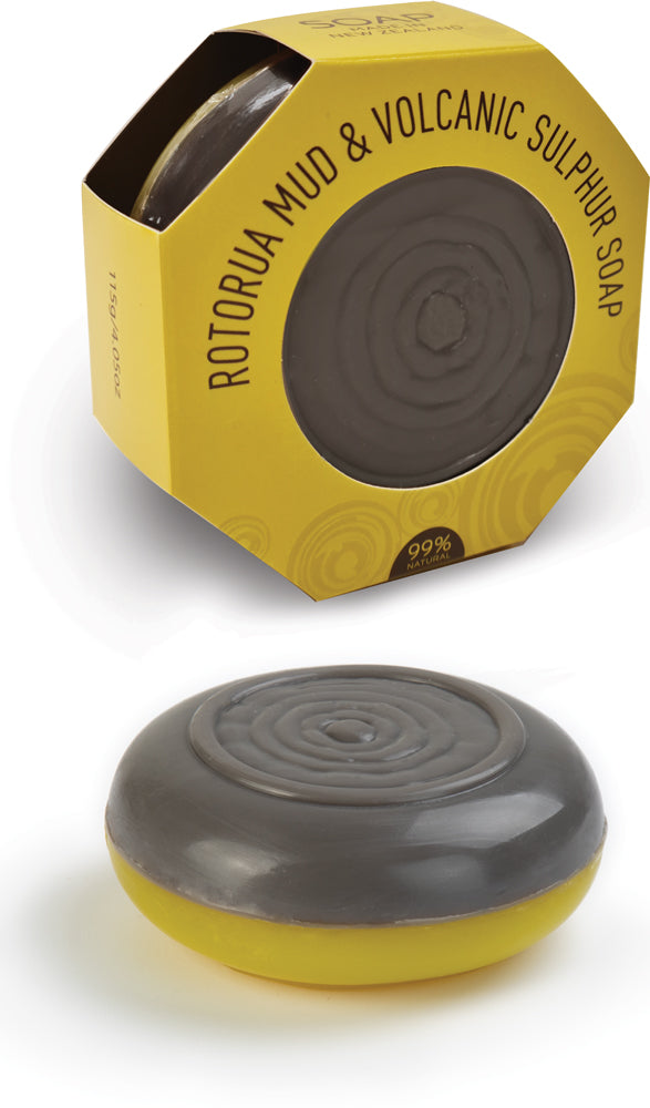 野生蕨類雙效皂(溫泉泥和火山硫磺)115克