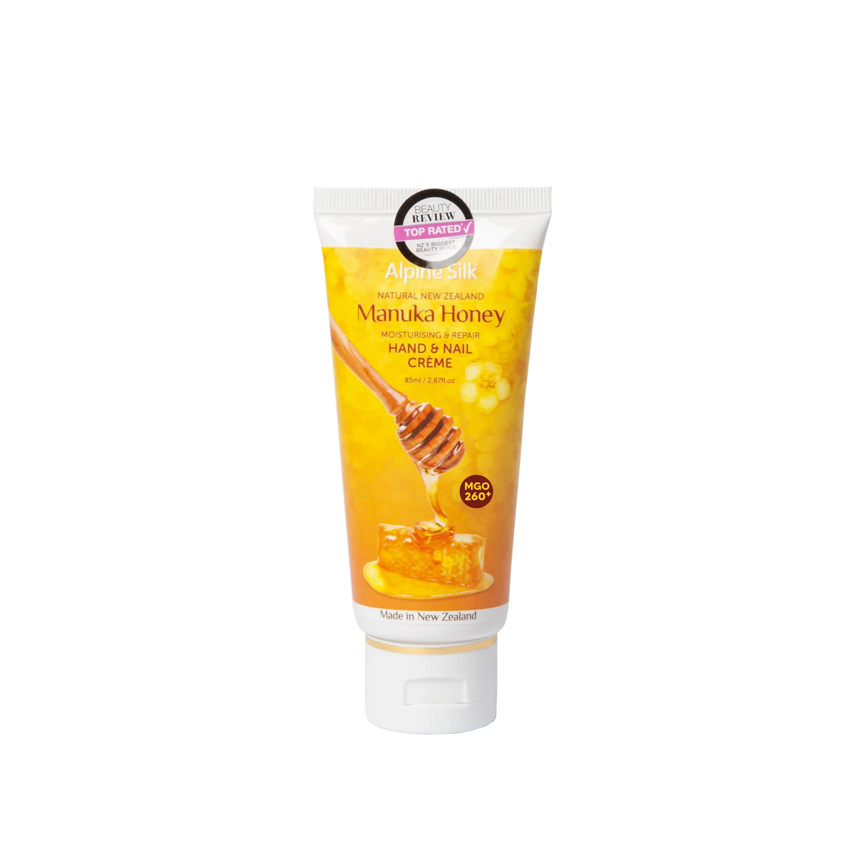 Alpine Silk Manuka Honey Hand & Nail Cream 85ml