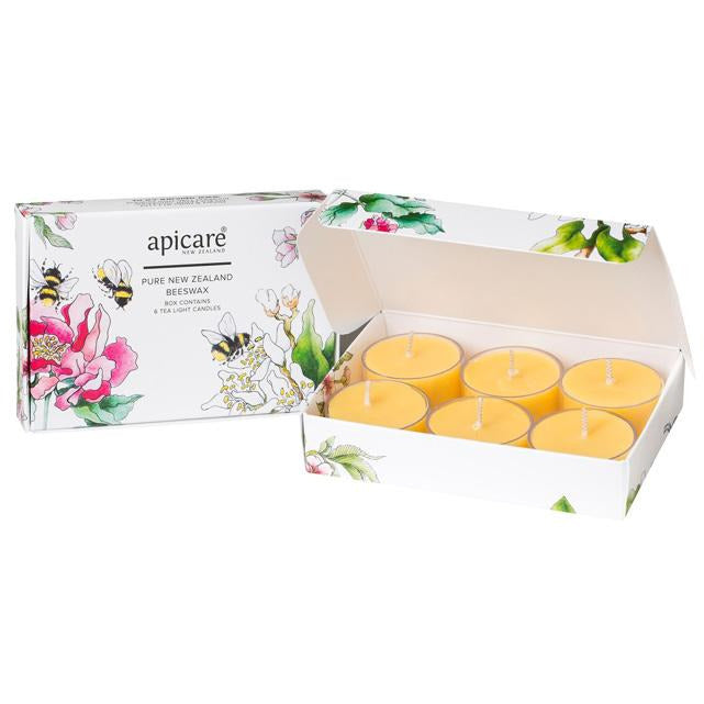 Apicare Peach Blossom Tealights 6