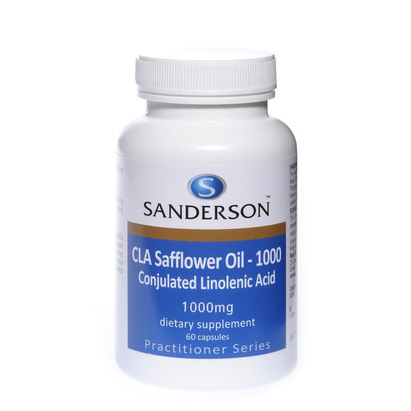 Sanderson CLA 紅花籽油膠囊 1000mg 60粒裝