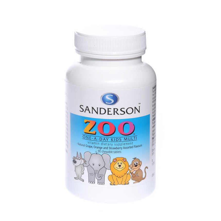 Sanderson Zoo Kids 多效咀嚼片 90片