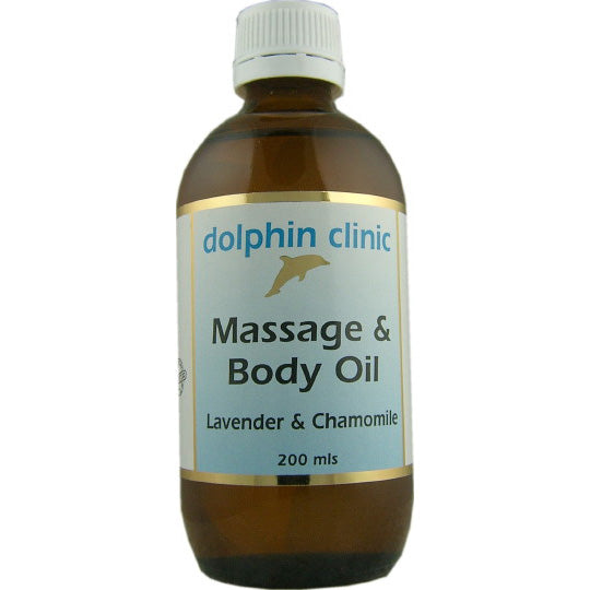 海豚薰衣草洋甘菊按摩身體油 200毫升