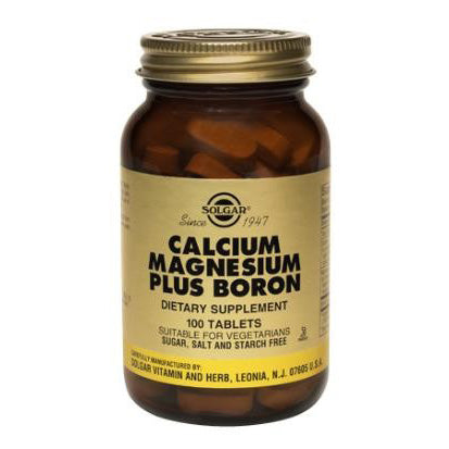 Solgar Calcium Magnesium Plus Boron Tablets