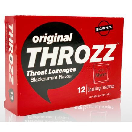 Throzz Blackcurrant Flavour 12s
