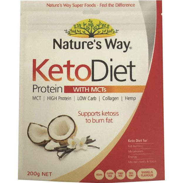 Nature's Way KetoDiet MCT蛋白粉 200克