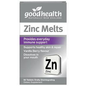 Good Health Zinc Melts 60T