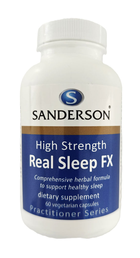 Sanderson Real Sleep FX 60 顆素食膠囊