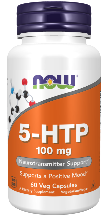 現推出 5-HTP 100 毫克素食膠囊 60 片裝