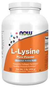 Now L-Lysine Pure Powder 454 g